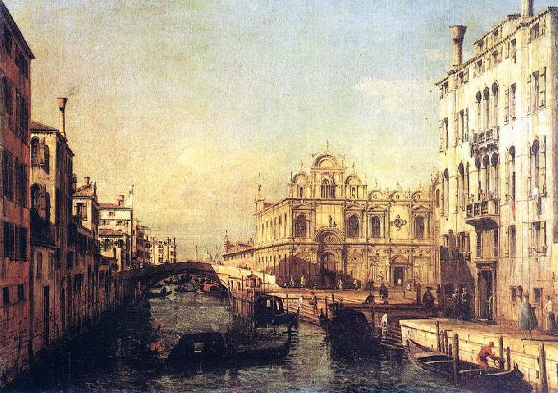 Bernardo Bellotto Scuola of San Marco china oil painting image